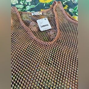 Free People Intimately Filter Finish Cami | Blush Sands |Size M | NWT